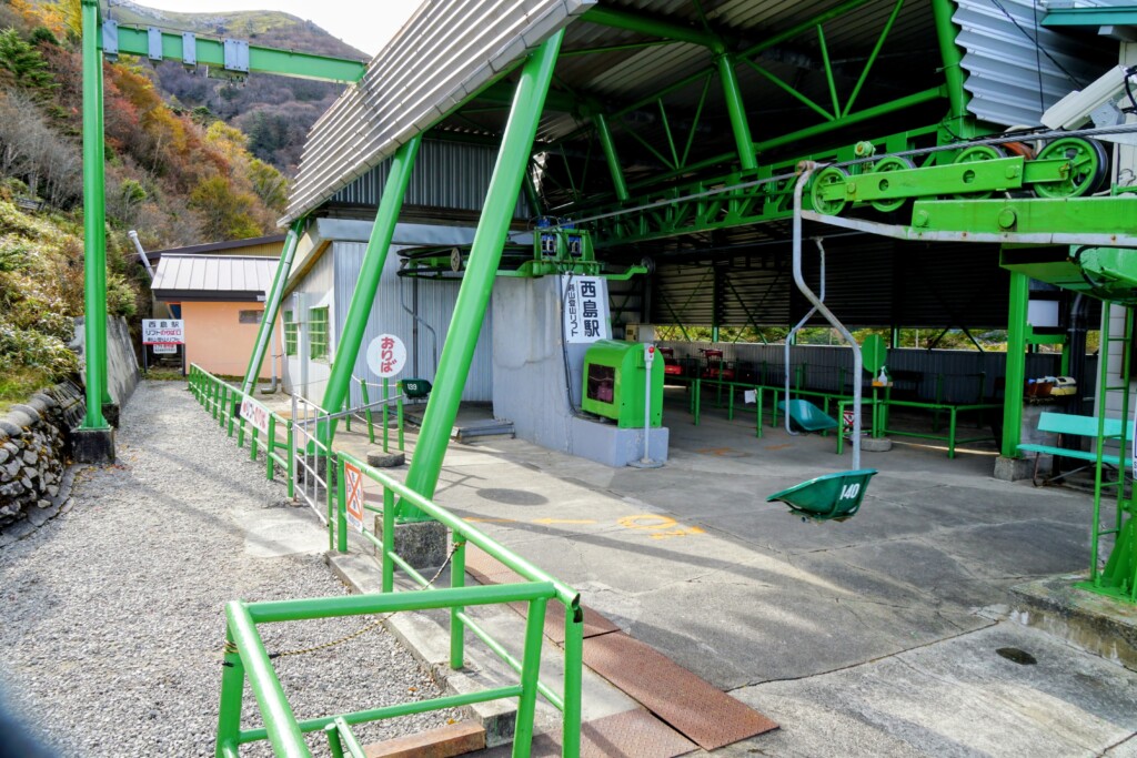 剣山 西島駅 リフト乗り場