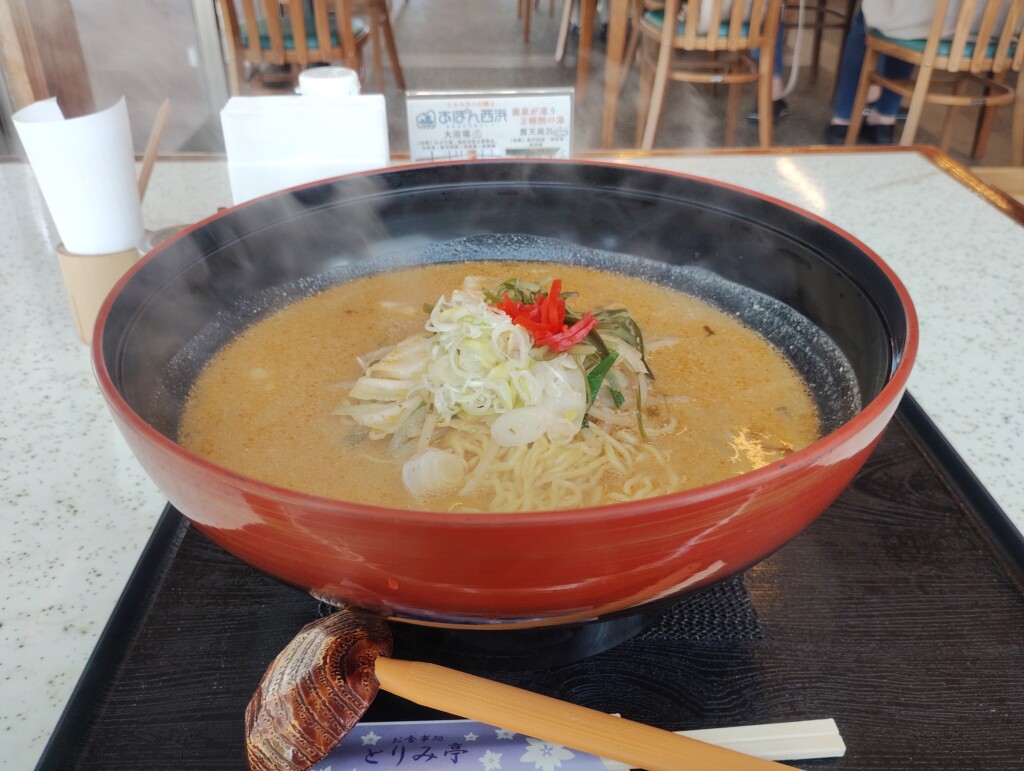 鳥海山下山後にとりみ亭で食べたトンタン麺